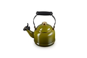 Demi Kettle - Olive w/ Sig Gold Knob 1.25 qt.