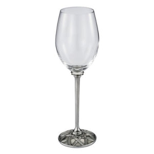 WICKER WHITE WINE GLASS