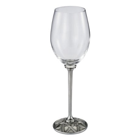 WICKER WHITE WINE GLASS