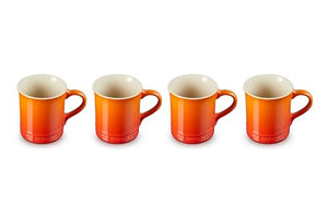 Set of 4 Mugs - Flame - e-commerce only 14 oz.