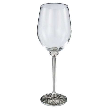 WICKER RED WINE GLASS