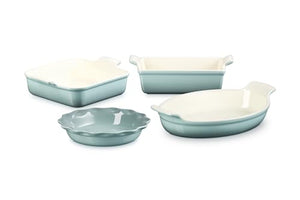 4 Piece Heritage Bakeware Set Sea Salt