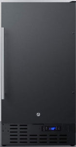 Summit 18” Freezer, Built-inBlack- SCFF1842