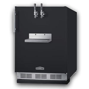 24 Inch Wide Front Tap Built-In Beer Kegerator