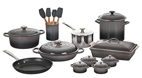 20 Piece Mixed Material Set - Oyster