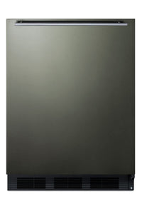 Summit Appliance FF63BKBIKSHH 33.5 x 23.63 x 23.5 in. Built-In Undercounter All-Refrigerator, Black Stainless Steel