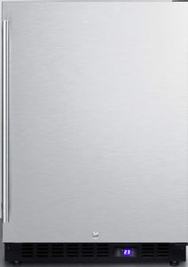 Summit Appliance SCFF53BCSSIM Built-In Undercounter Frost-Free All-Freezer for Residential or Commercial Use with Ice Maker, Digital Thermostat, Stainless Steel Exterior and Lock