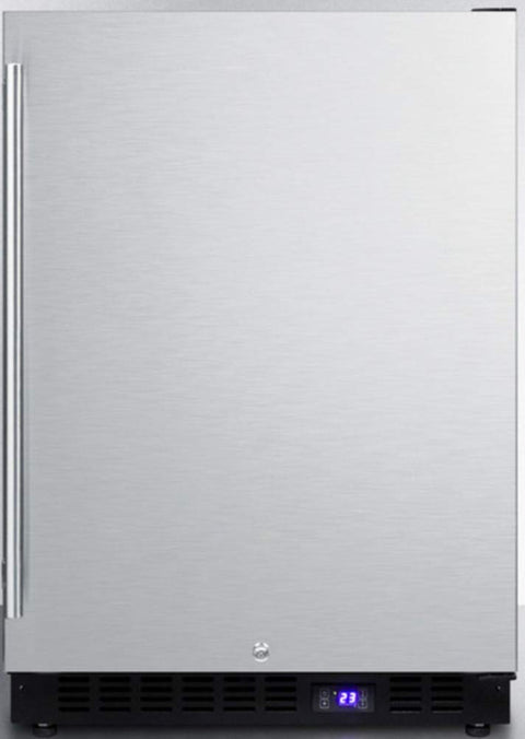 Summit Undercounter Freezer, Stainless-Steel - SCFF53BSS