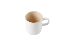 Le Creuset Stoneware Espresso Mug, 3 oz., White