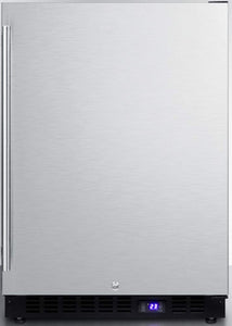 Summit 24” Freezer, Built-in Outdoor Freezer, 4.72 cu.ft. Capacity, Stainless Steel- SPFF51OSCSS