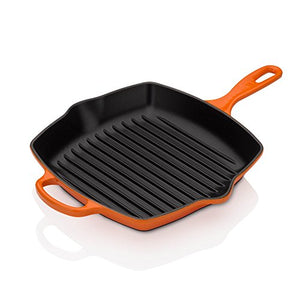 10.25" Signature Square Skillet Grill - Flame 10.25"
