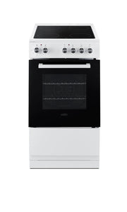 Summit 20” Electric Smooth Top Range, 1.87 cu.ft. oven, ADA Compliant, White - REXT20W (White, 20 Inch)