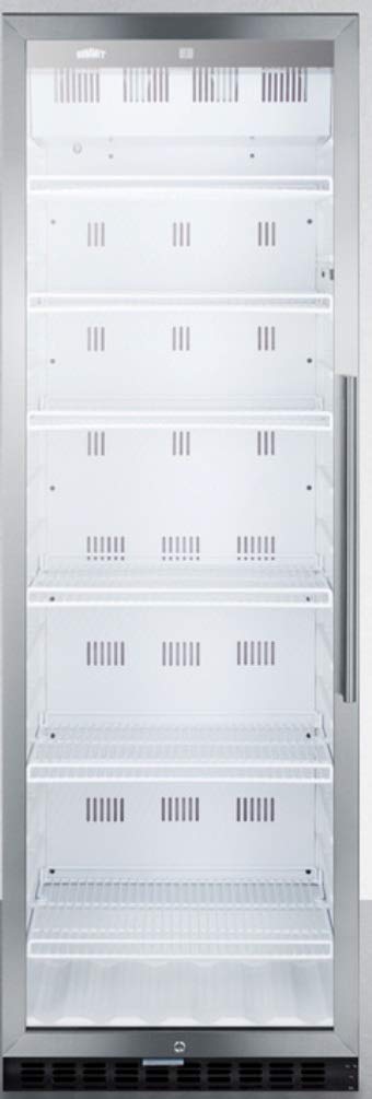 Summit Appliance 24" Commercial Beverage Center w/Digital Tstat and SS Cabinet
