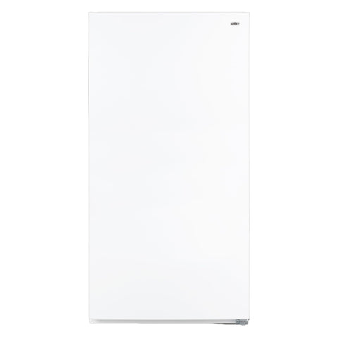 Upright 22 cu.ft. convertible freezer/refrigerator in white
