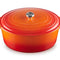 Signature Oval Dutch Oven - Flame 15.5 qt.