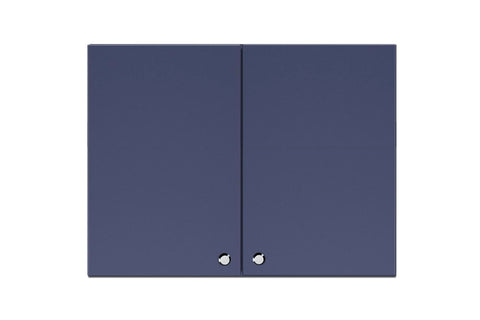 Summit Wall Cabinet, 24" W x 18" H, Kitchen Cabinets, Fully Assembled, Blue