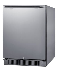Summit 24” Outdoor, Refrigerator, Stainless Steel- SPR623OSCSS