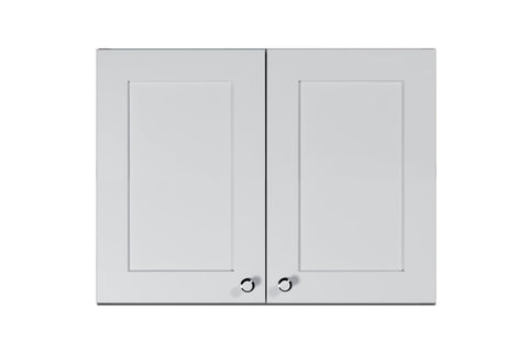 Summit Wall Cabinet, 24" W x 18" H, Kitchen Cabinets, Fully Assembled, White