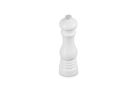 Le Creuset Salt Mill, 8" x 2 1/2", White