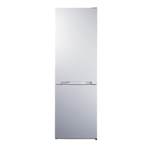 Summit 24" Bottom Freezer Refrigerator, Counter Depth Refrigerator- Freezer,With Ice Maker, White - FFBF121WIM (Right Hand Door)