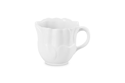 Le Creuset Stoneware Petal Mug, 11 oz., White