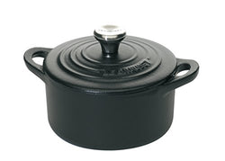 1/3 qt. Mini Cocotte with Stainless Steel Knob - Licorice 1/3 qt.