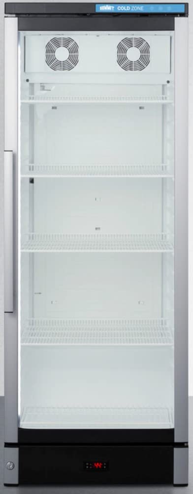 Summit Appliance 24 in. 9.9 CU. FT. Commercial Beverage Cooler in Stainless Steel SCR1154