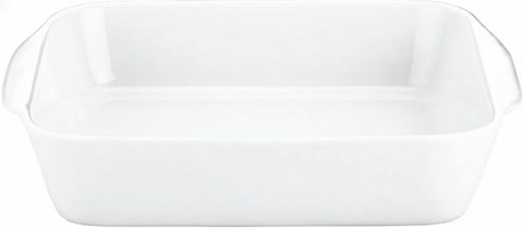 Pillivuyt Porcelain 9 Inch Square Chop Dish,