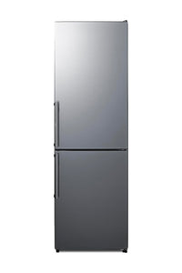 Summit 24-Inch Bottom Freeze Refrigerator, Stainless Steel - FFBF235PL