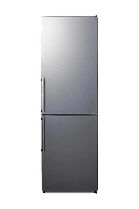 Summit 24-Inch Bottom Freeze Refrigerator, Stainless Steel - FFBF235PL