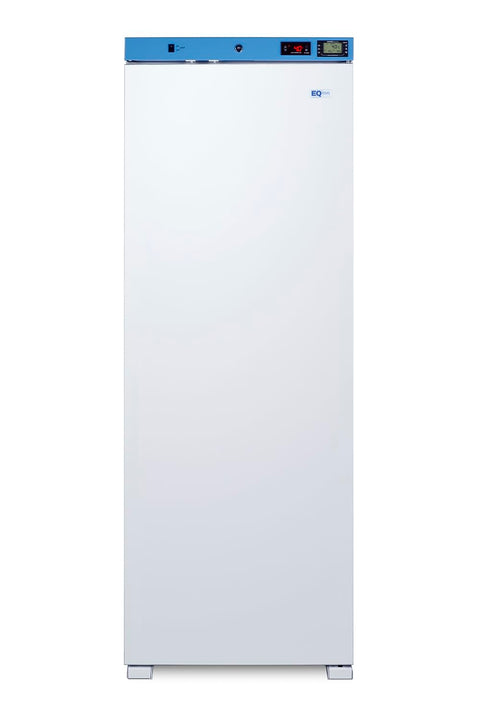 EQTemp ACR1321W 24 Inch Wide Upright Healthcare Refrigerator  12.71 cu.ft  NSF/ANSI 456 Vaccine Storage  Temperature Range  2 to 8 C (Right Hand Door  White)