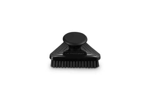 Triangle Grill Pan Brush  - Shiny Black 3.7" x 3.7"