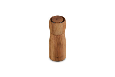 Le Creuset Stoneware Alpine Pepper Mill, 7", White Oak