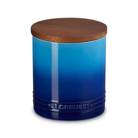 Canister with Wood Lid - Marseille 1.2 qt.