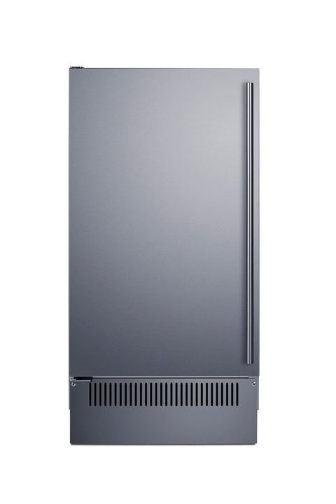 Summit 60 lb. Clear Ice Maker, Stainless Steel- BIM182LHD