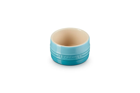 Le Creuset Stoneware Round Straight Wall Ramekin, 7 oz., Caribbean