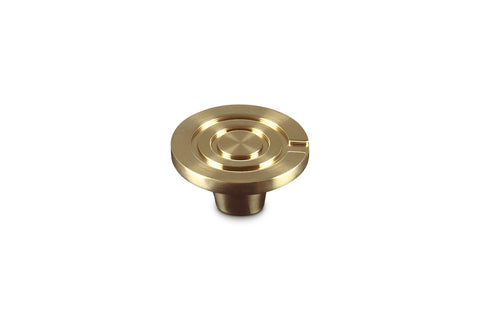 Crucible Knob 45M Light Gold
