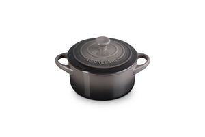 Le Creuset Stoneware Mini Round Cocotte, 24 oz., Oyster