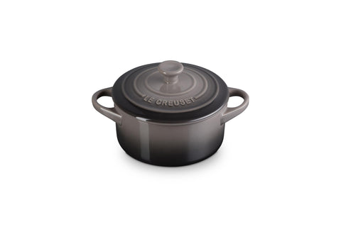 Le Creuset Stoneware Mini Round Cocotte, 24 oz., Oyster