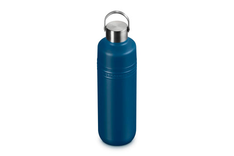 Le Creuset Stainless Steel On The Go Water Bottle, 33 oz., Deep Teal