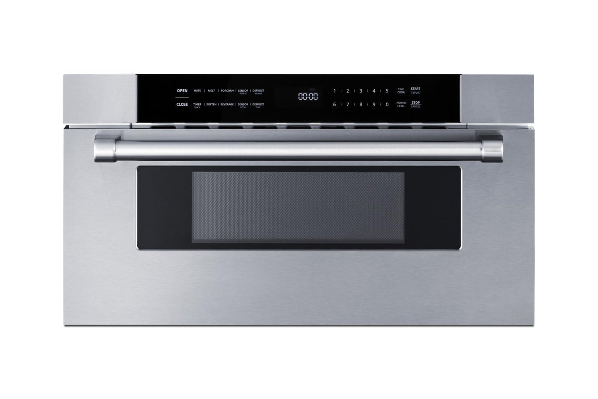 30 in. Wide Built-In Drawer Microwave– Big Kitchen® W9Y-FSI-MDR30SS
