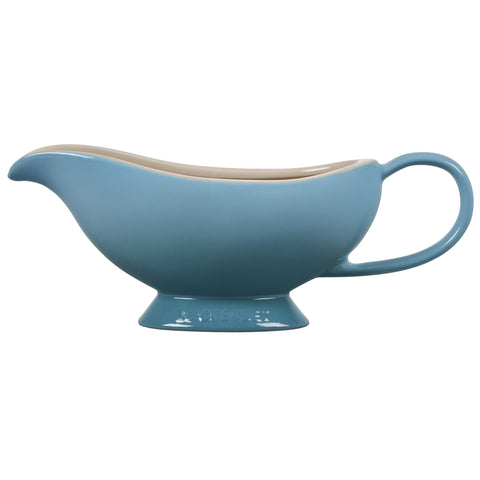 Le Creuset Heritage Stoneware Gravy Boat, Caribbean