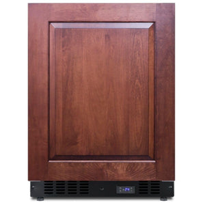 Summit 24" Wide Built-In All-Freezer With Icemaker, 4.72 cu.ft, Panel Ready - SCFF53BIFIM (Panels not included)