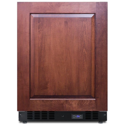 Summit 24" Wide Built-In All-Freezer With Icemaker, 4.72 cu.ft, Panel Ready - SCFF53BIFIM (Panels not included)