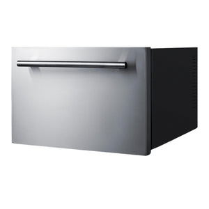 Summit Appliance Beautifridge 18 Inch Skincare Fridge Makeup & Cosmetics Cooler Built-In Stainless Steel - LX1D
