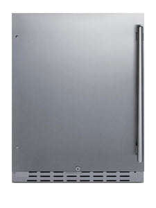 24 Inch Built-In Outdoor Refrigerator ADA Compliant