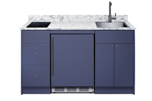 Summit 63" All in One Kitchenette, Navy Blue - CALDERAMN35I