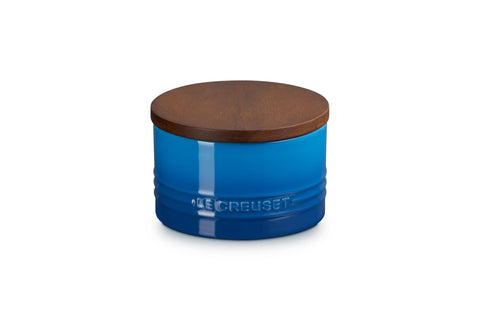 Canister with Wood Lid - Marseille 16 oz.