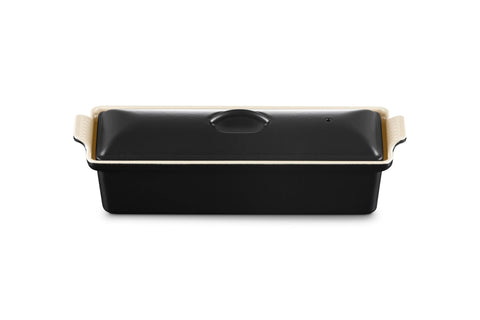 Le Creuset Enameled Cast Iron Traditional Rectangular Terrine, 2 qt., Licorice