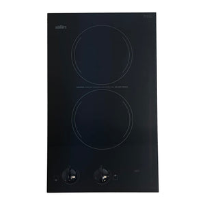 Summit 12" 2 Burner Electric Cooktop Black - CR2110B